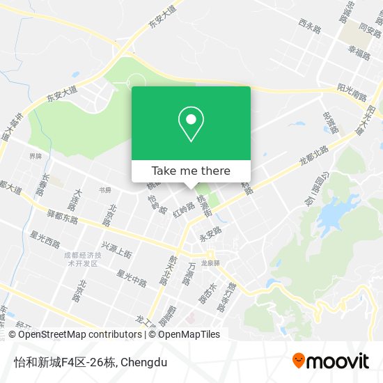 怡和新城F4区-26栋 map