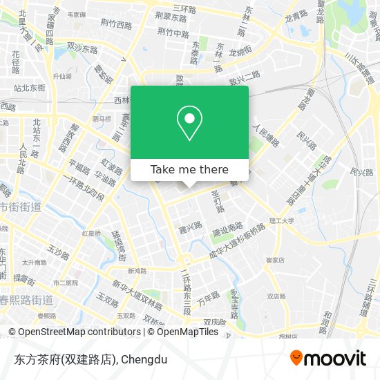 东方茶府(双建路店) map