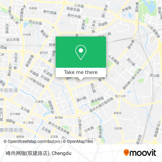 峰尚网咖(双建路店) map
