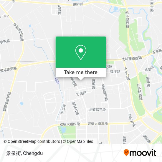 景泉街 map