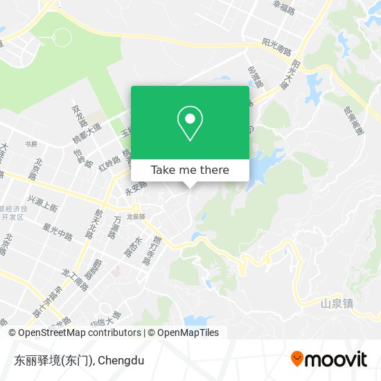 东丽驿境(东门) map
