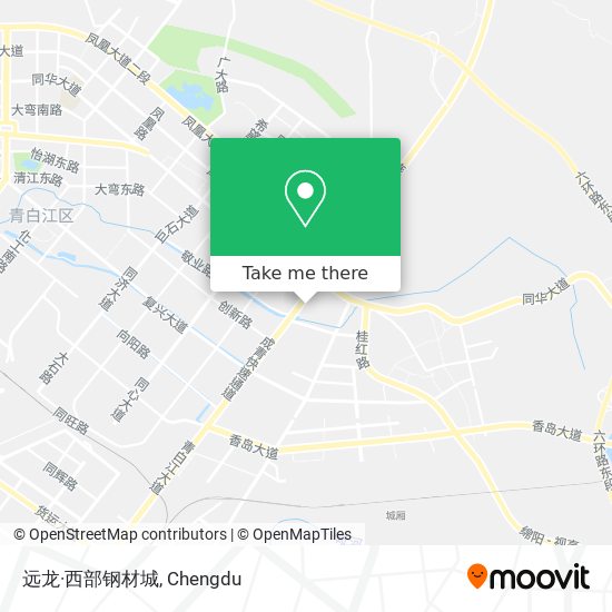 远龙·西部钢材城 map