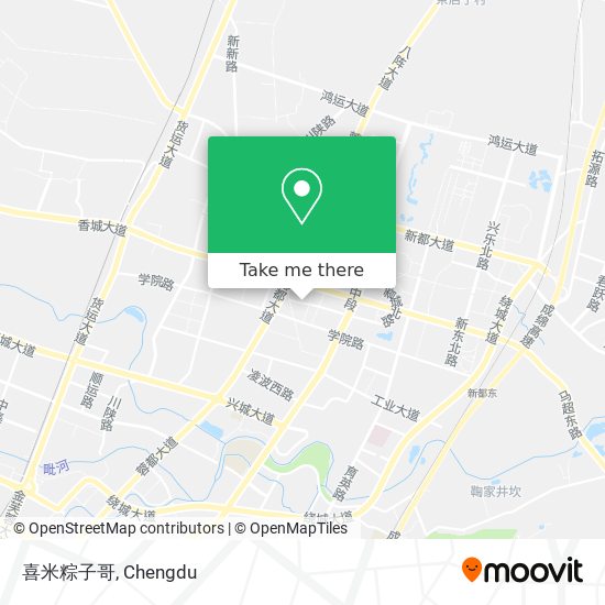 喜米粽子哥 map