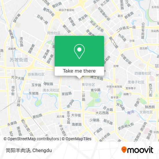 简阳羊肉汤 map