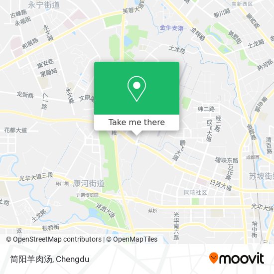 简阳羊肉汤 map