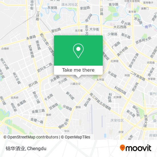锦华酒业 map