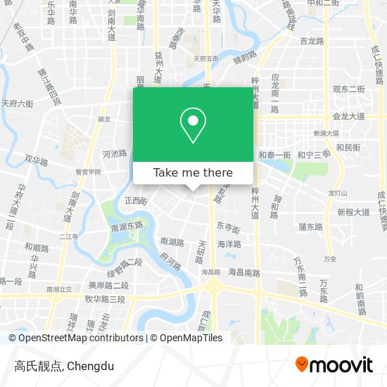 高氏靓点 map