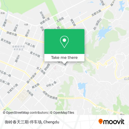 御岭春天三期-停车场 map