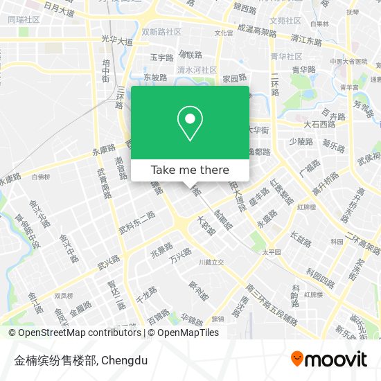 金楠缤纷售楼部 map