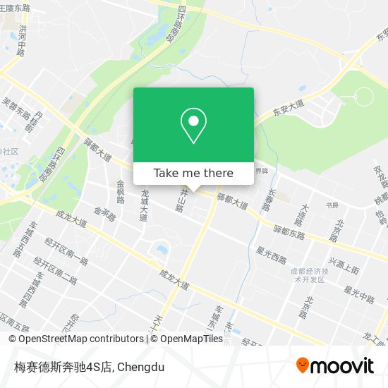 梅赛德斯奔驰4S店 map