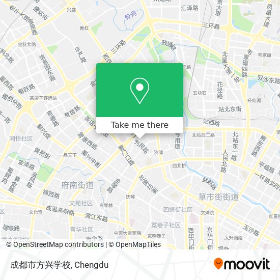成都市方兴学校 map
