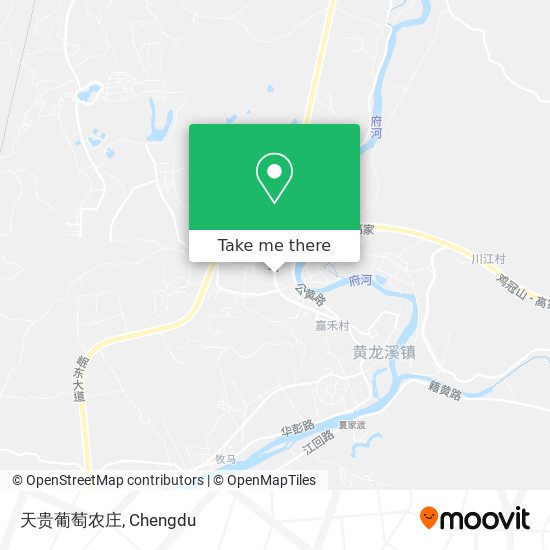 天贵葡萄农庄 map