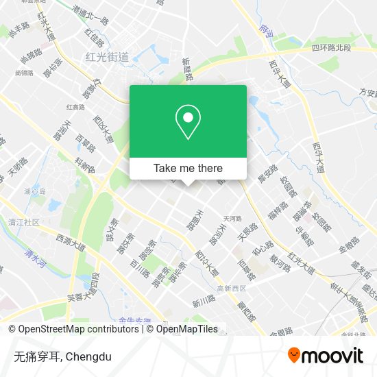 无痛穿耳 map