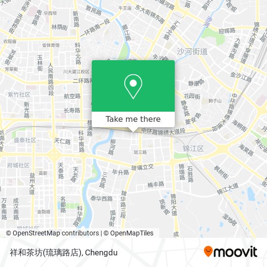祥和茶坊(琉璃路店) map