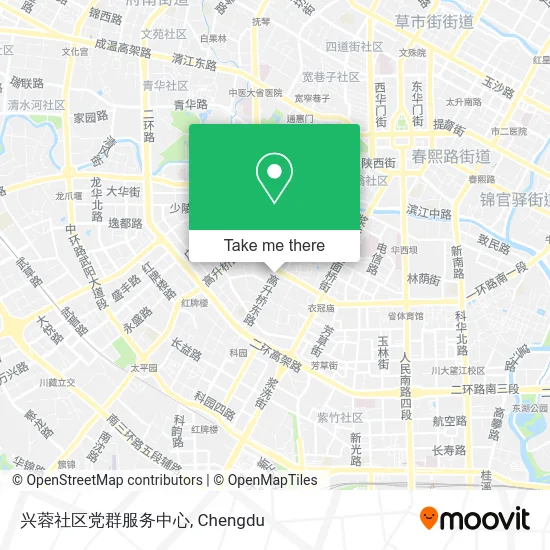 兴蓉社区党群服务中心 map