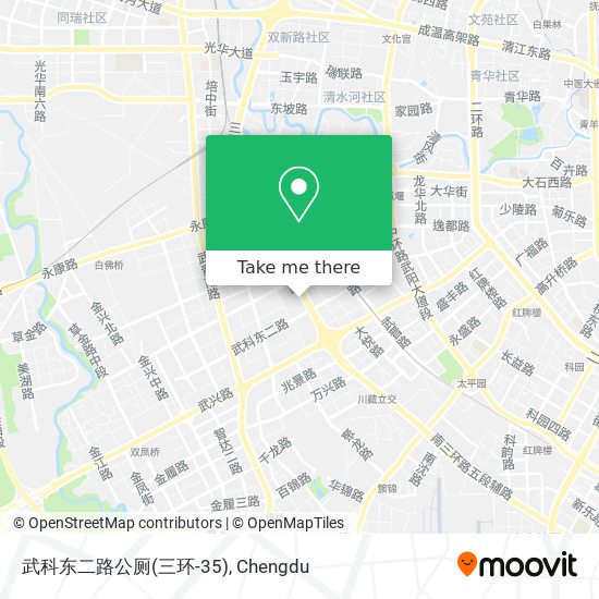 武科东二路公厕(三环-35) map