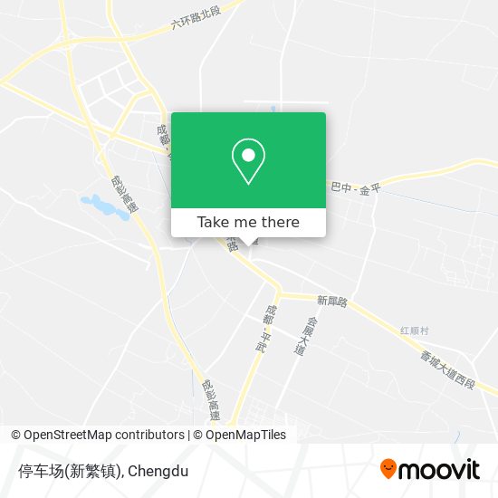 停车场(新繁镇) map