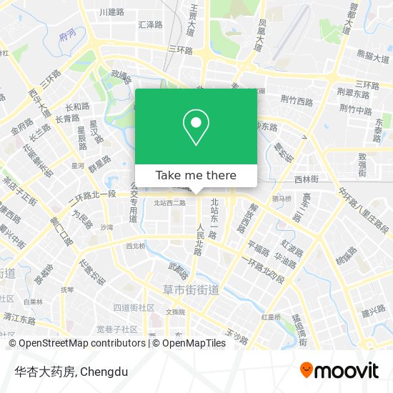 华杏大药房 map
