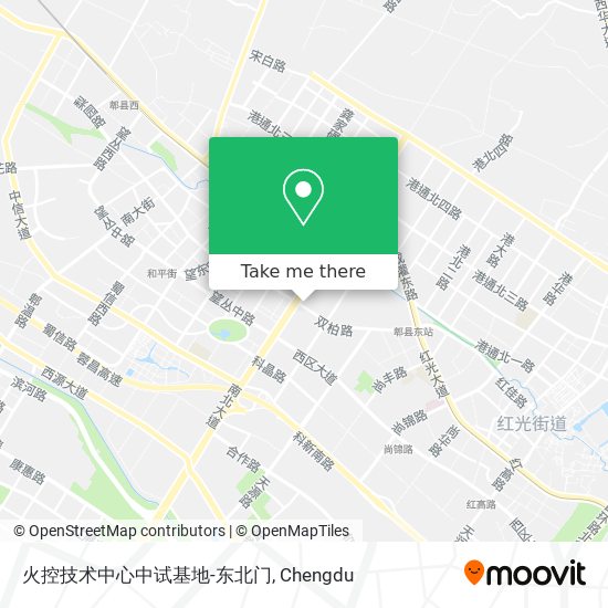 火控技术中心中试基地-东北门 map