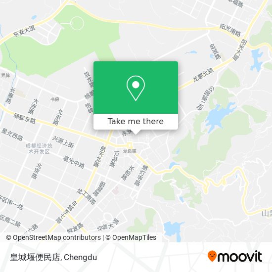 皇城堰便民店 map