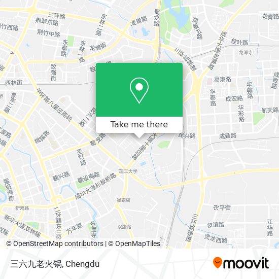 三六九老火锅 map