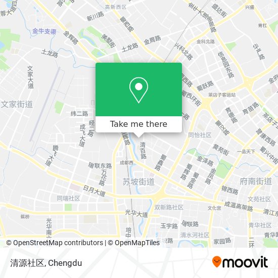 清源社区 map