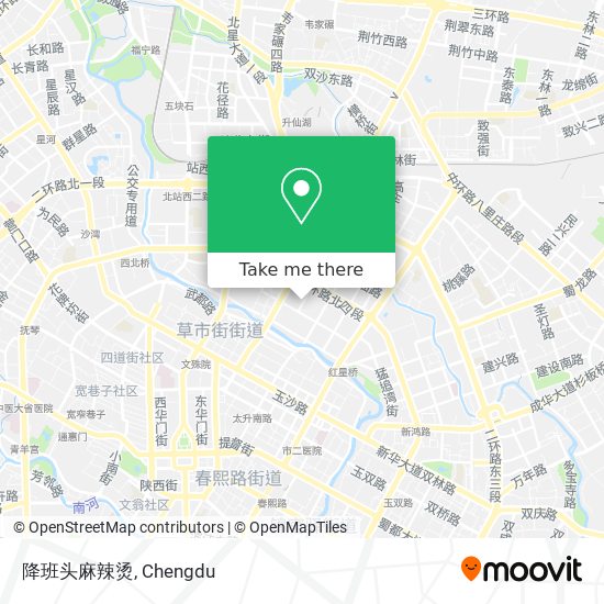 降班头麻辣烫 map