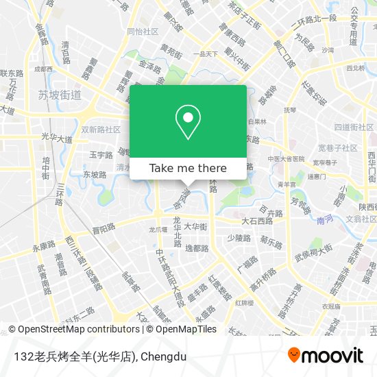 132老兵烤全羊(光华店) map