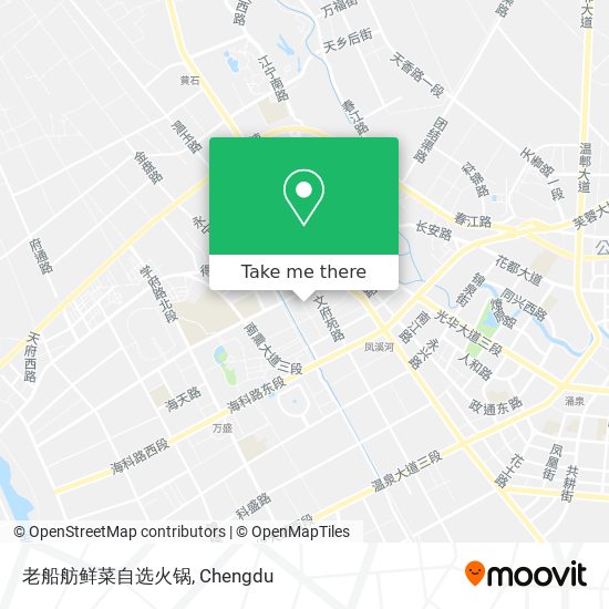 老船舫鲜菜自选火锅 map