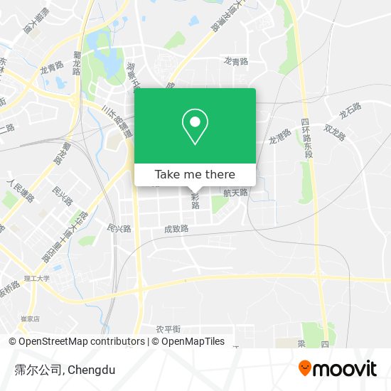 霈尔公司 map