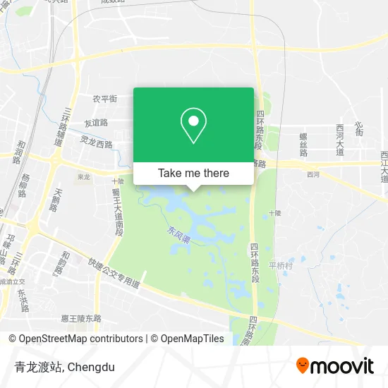 青龙渡站 map