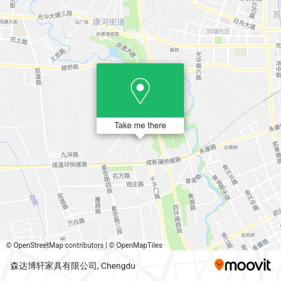 森达博轩家具有限公司 map