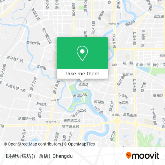 朗姆烘焙坊(正西店) map