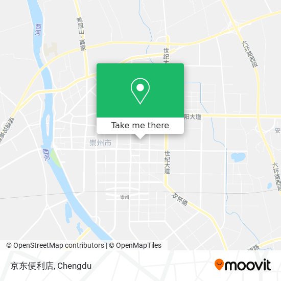 京东便利店 map