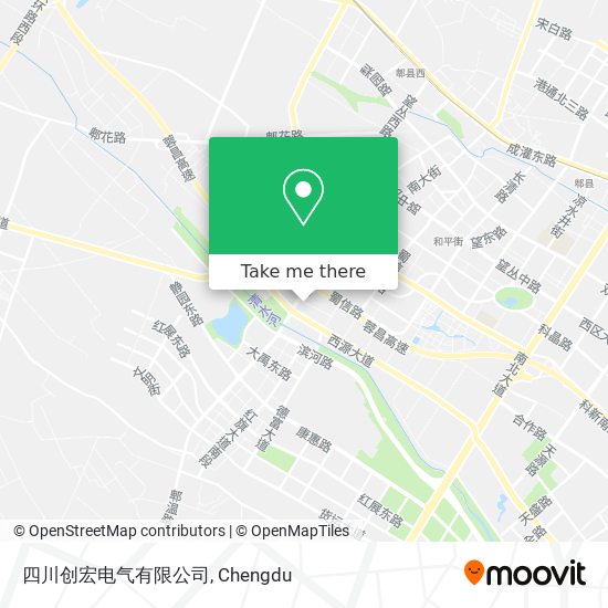 四川创宏电气有限公司 map