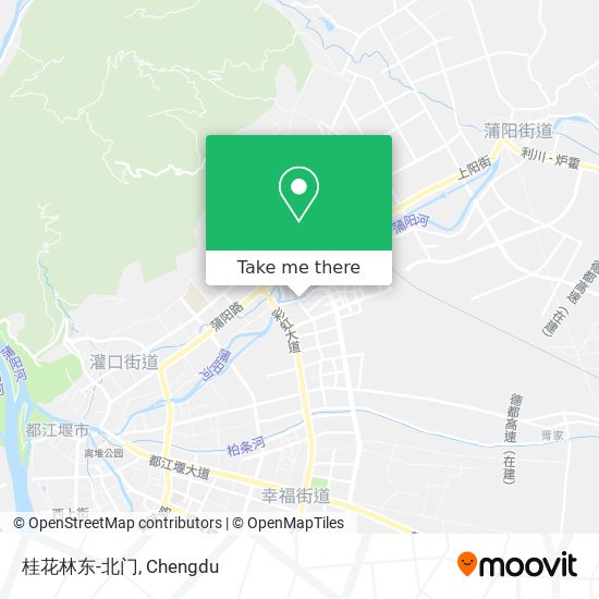 桂花林东-北门 map