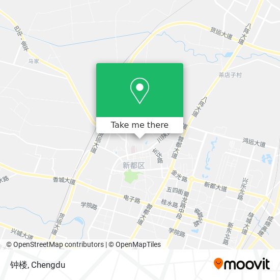 钟楼 map