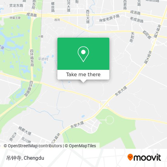 吊钟寺 map