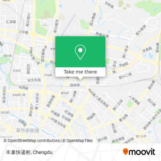 丰巢快递柜 map