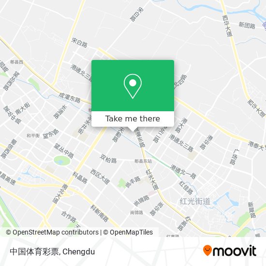 中国体育彩票 map