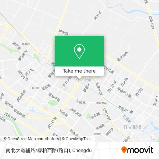 南北大道辅路/檬柏西路(路口) map