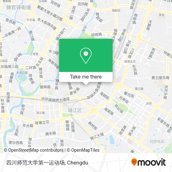 四川师范大学第一运动场 map