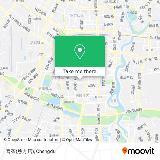 喜茶(悠方店) map