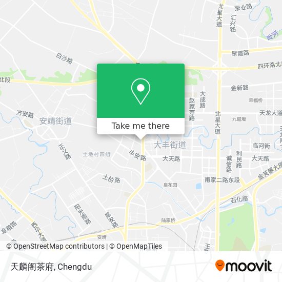 天麟阁茶府 map