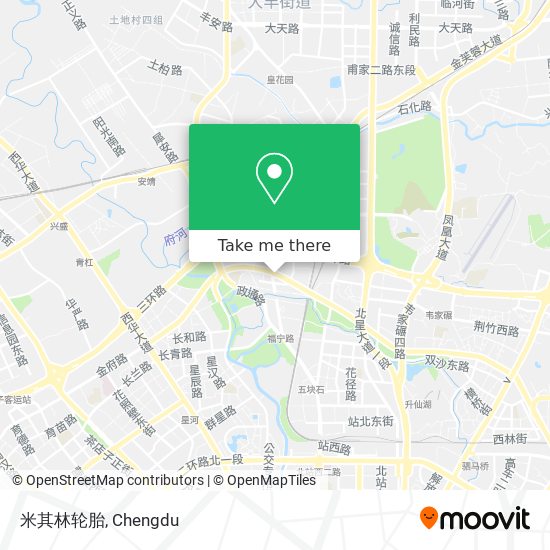 米其林轮胎 map