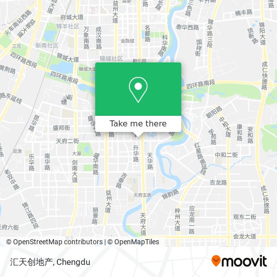 汇天创地产 map