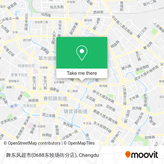舞东风超市(0688东较场街分店) map