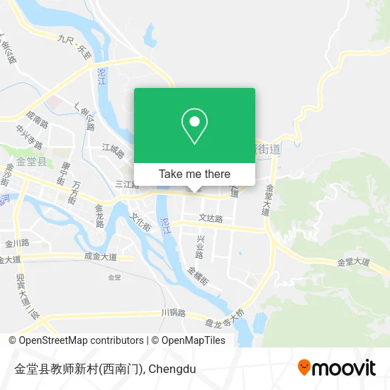 金堂县教师新村(西南门) map