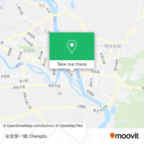 金堂第一烧 map