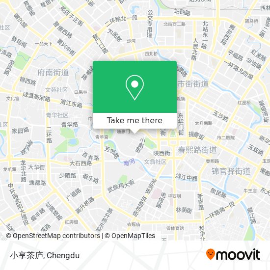 小享茶庐 map